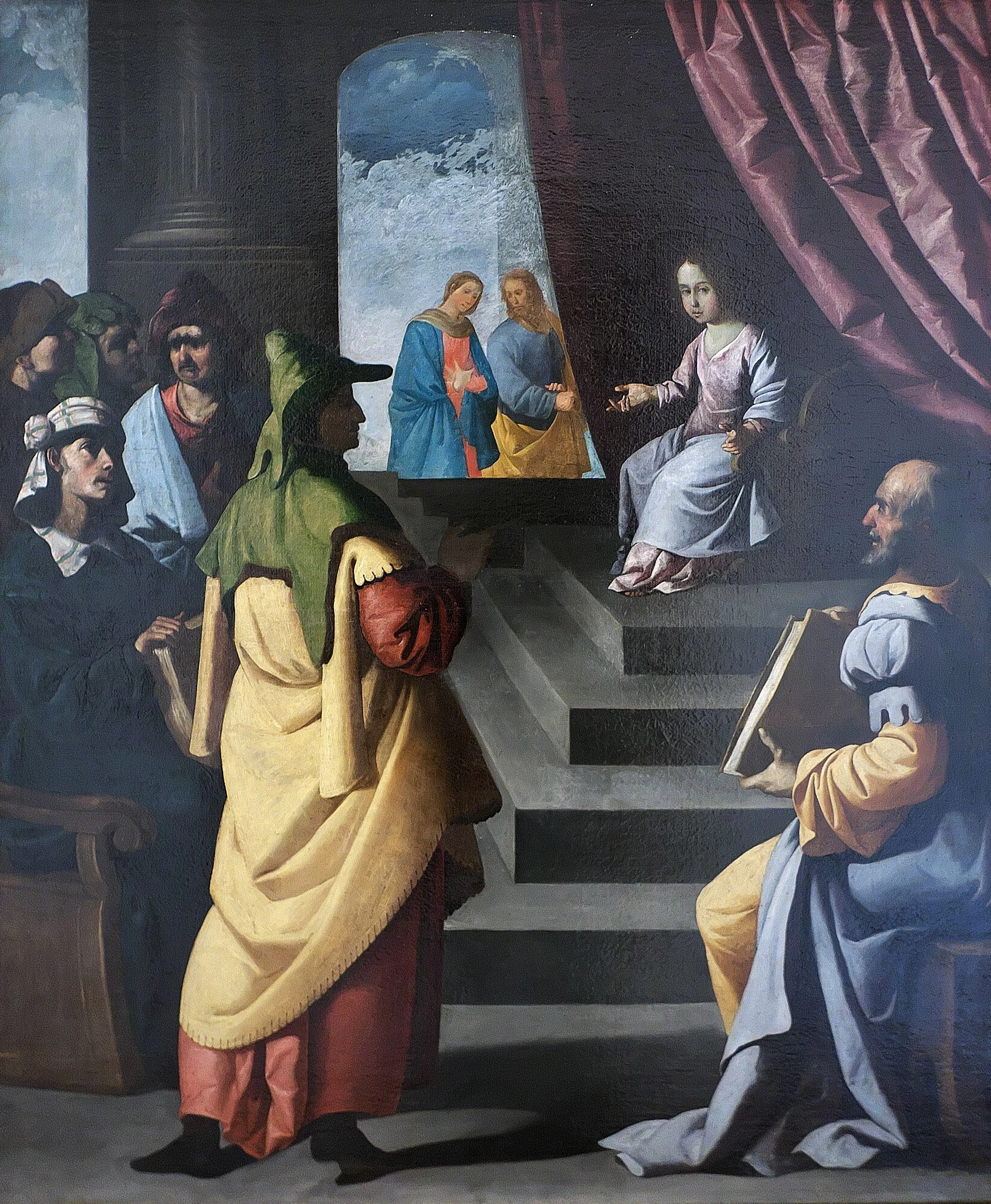 Gesù tra i dottori - Museo di Belle Arti di Siviglia
